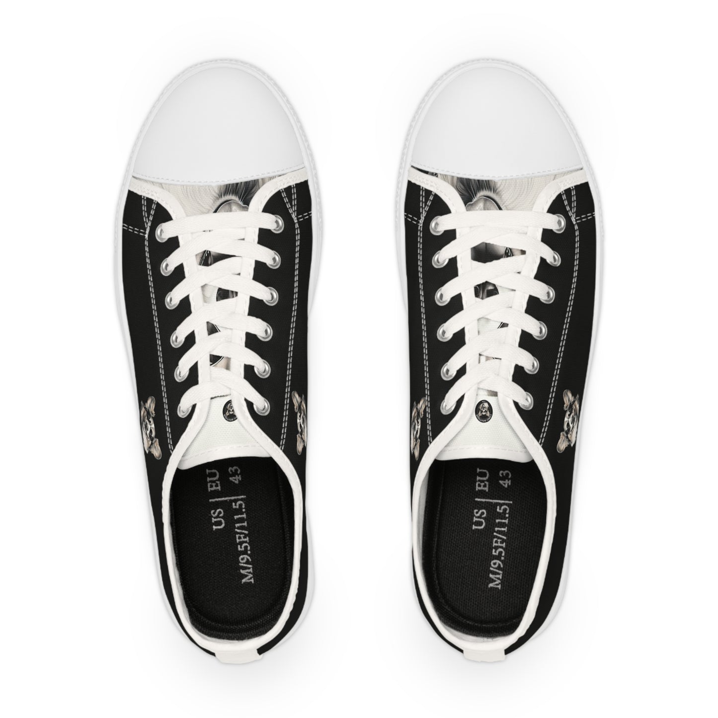 Corgi Cool - Men's Low Top Sneakers