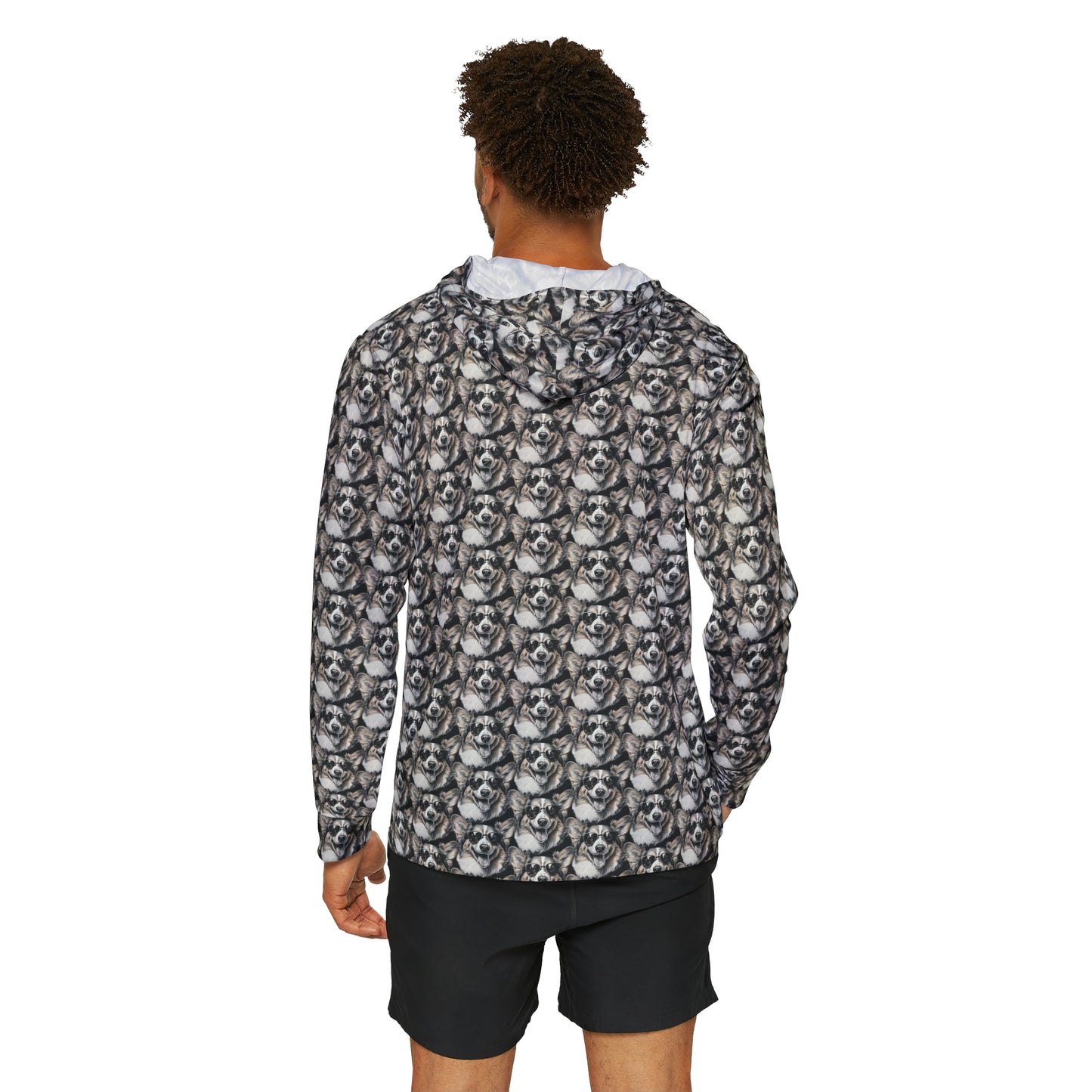 Corgi Cool Mosaic - Warmup Hoodie