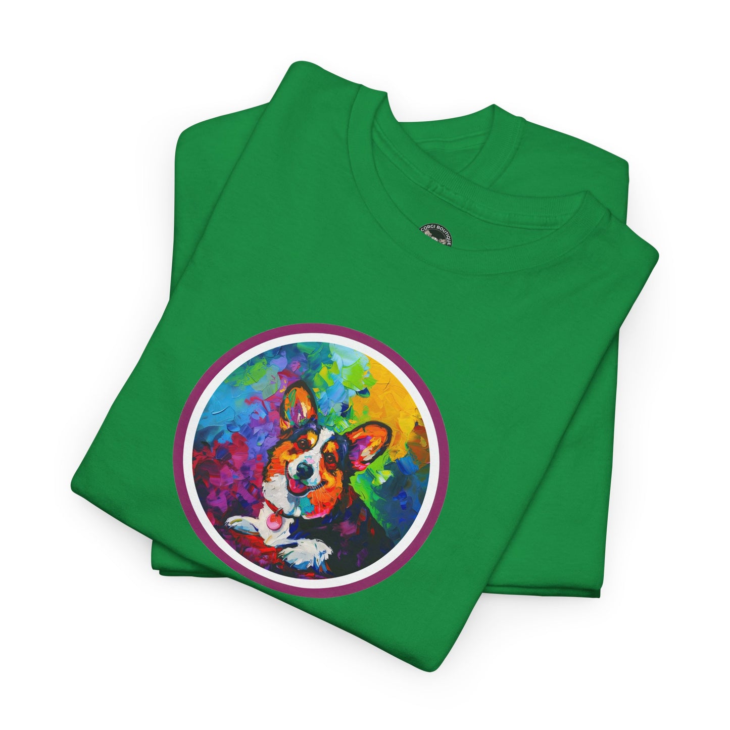 Colorful Cardigan - Unisex Heavy Cotton Tee