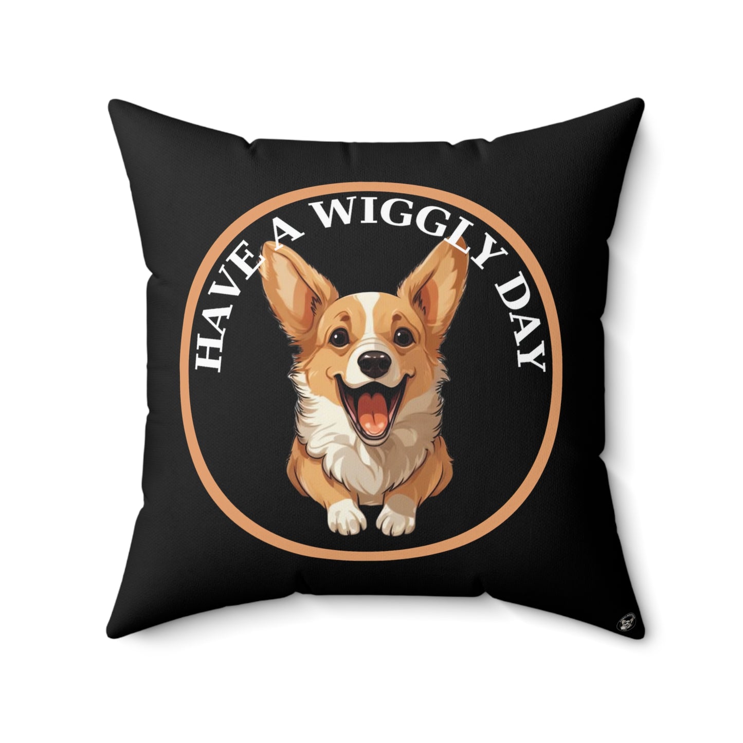 Have a Wiggly Day - Throw Pillow