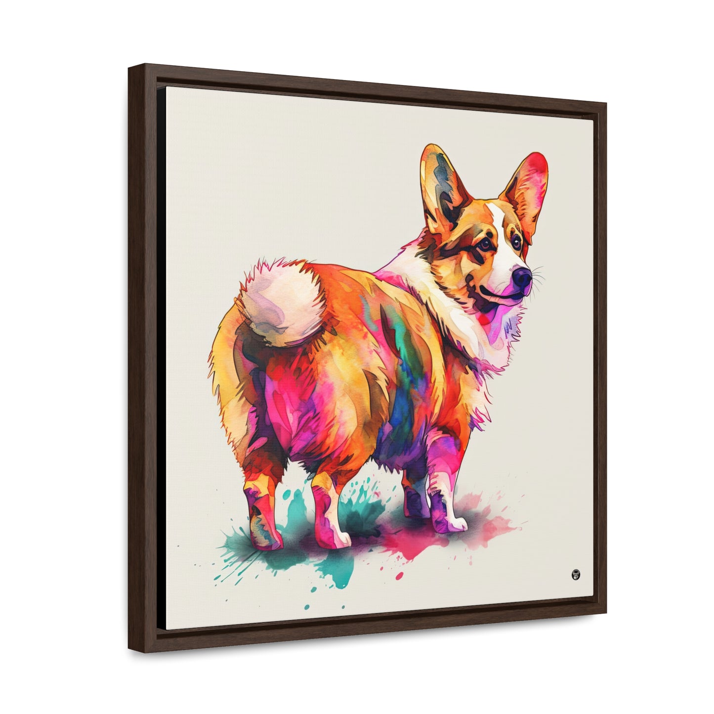 The Observer - Framed on Canvas