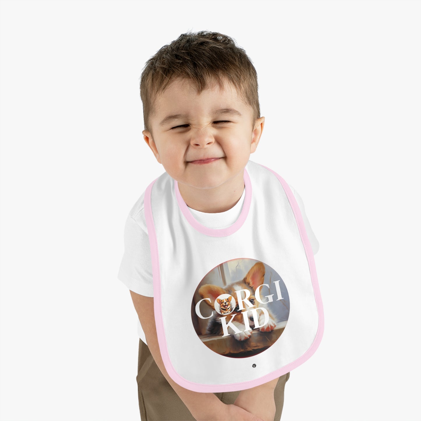 Corgi Kid - Baby Bib