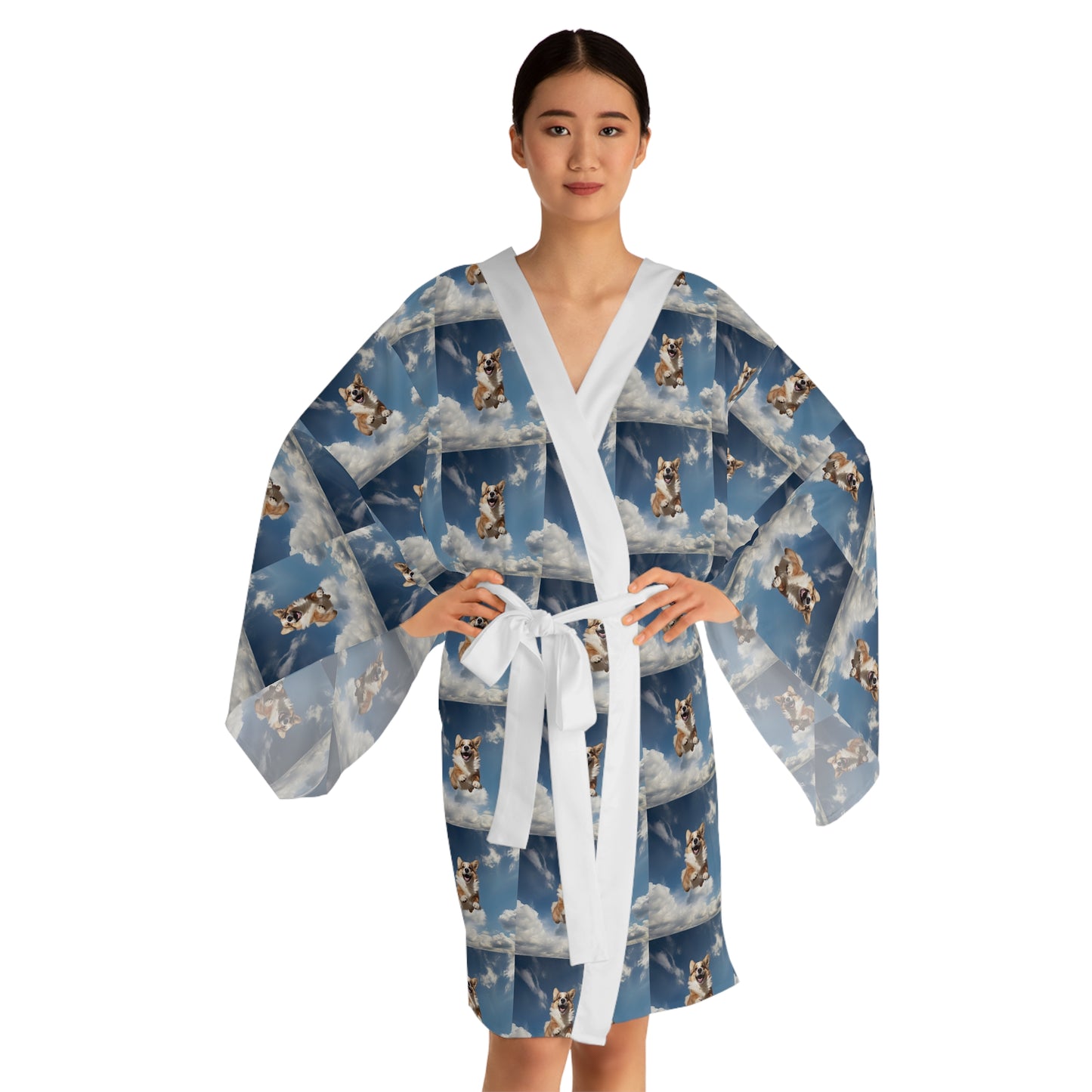 Super Corgi - Kimono Robe