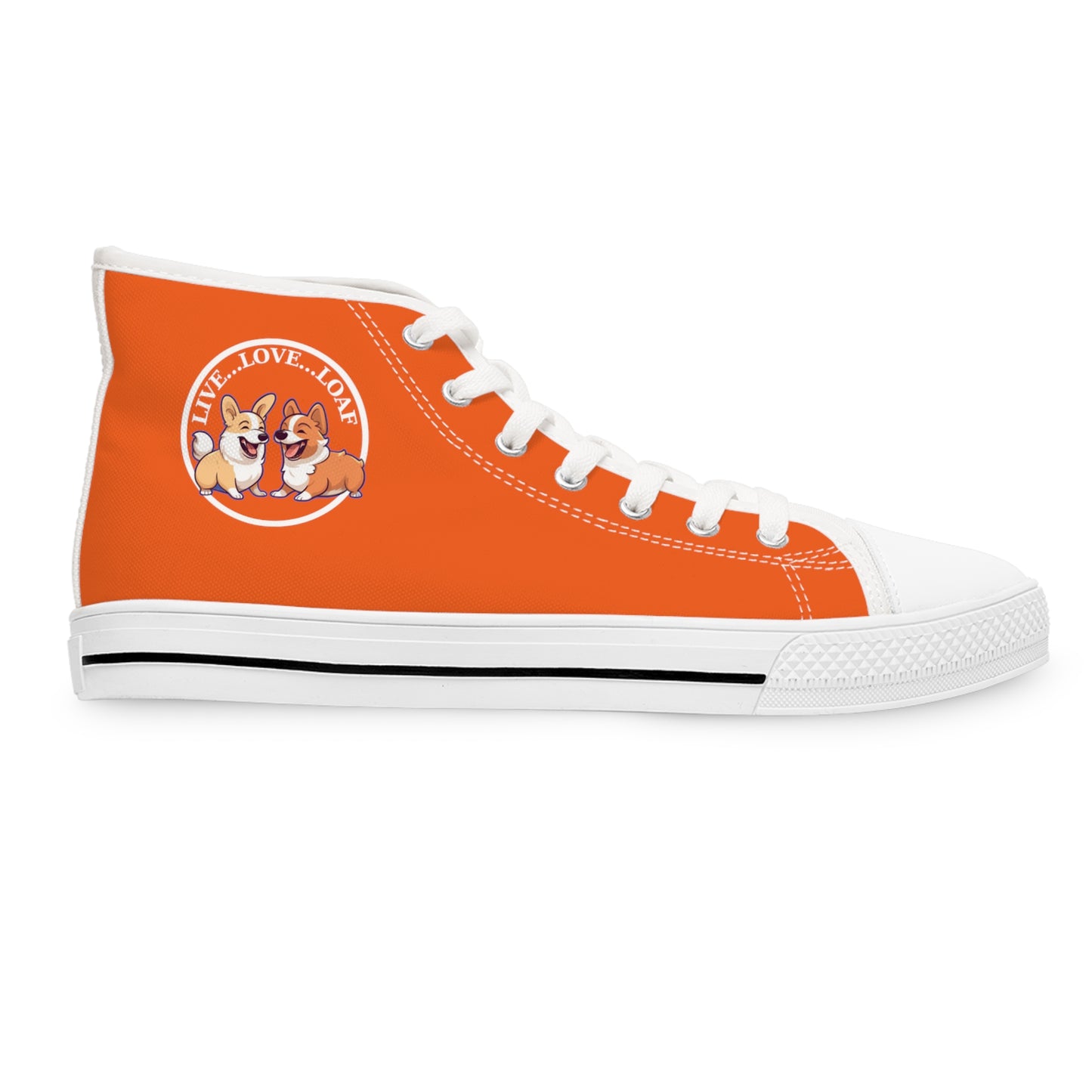 Live...Love...Loaf - Women's High Top Sneakers