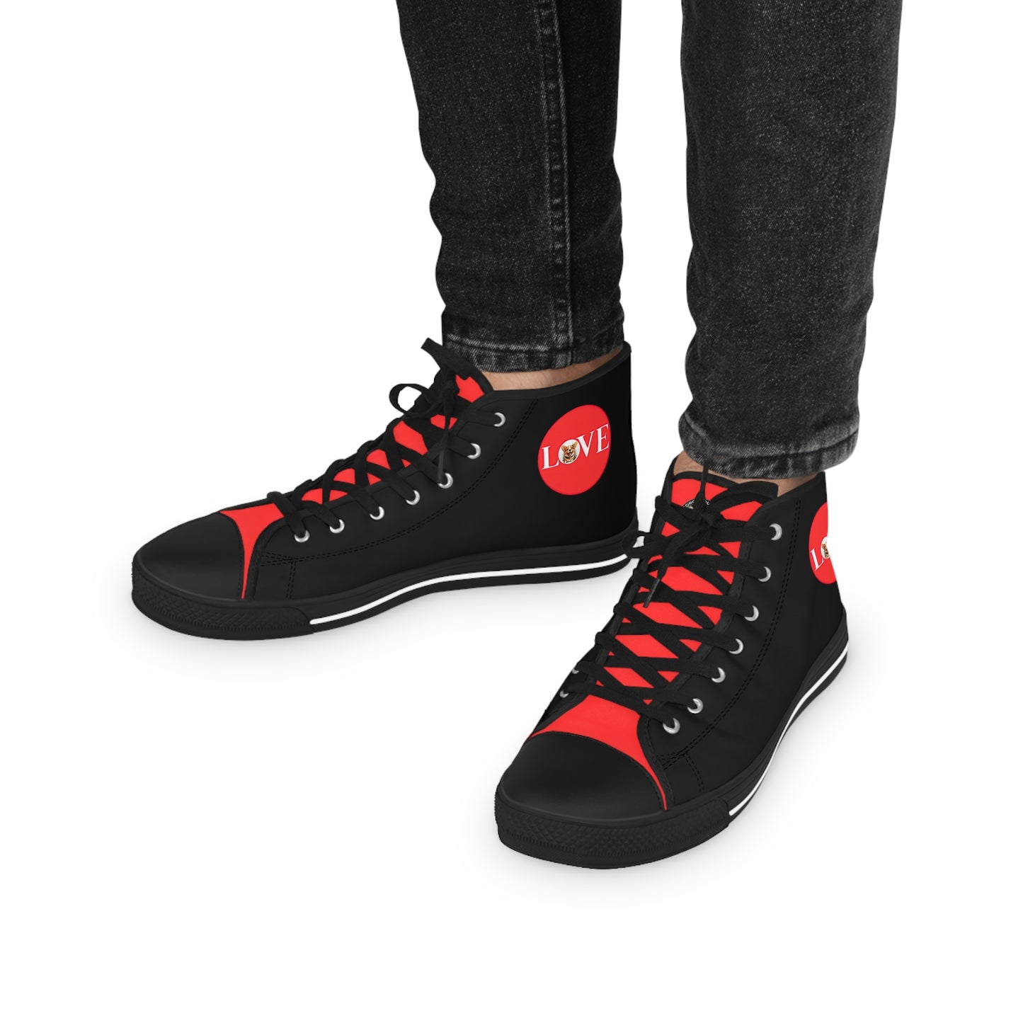 More Love - Men's High Top Sneakers