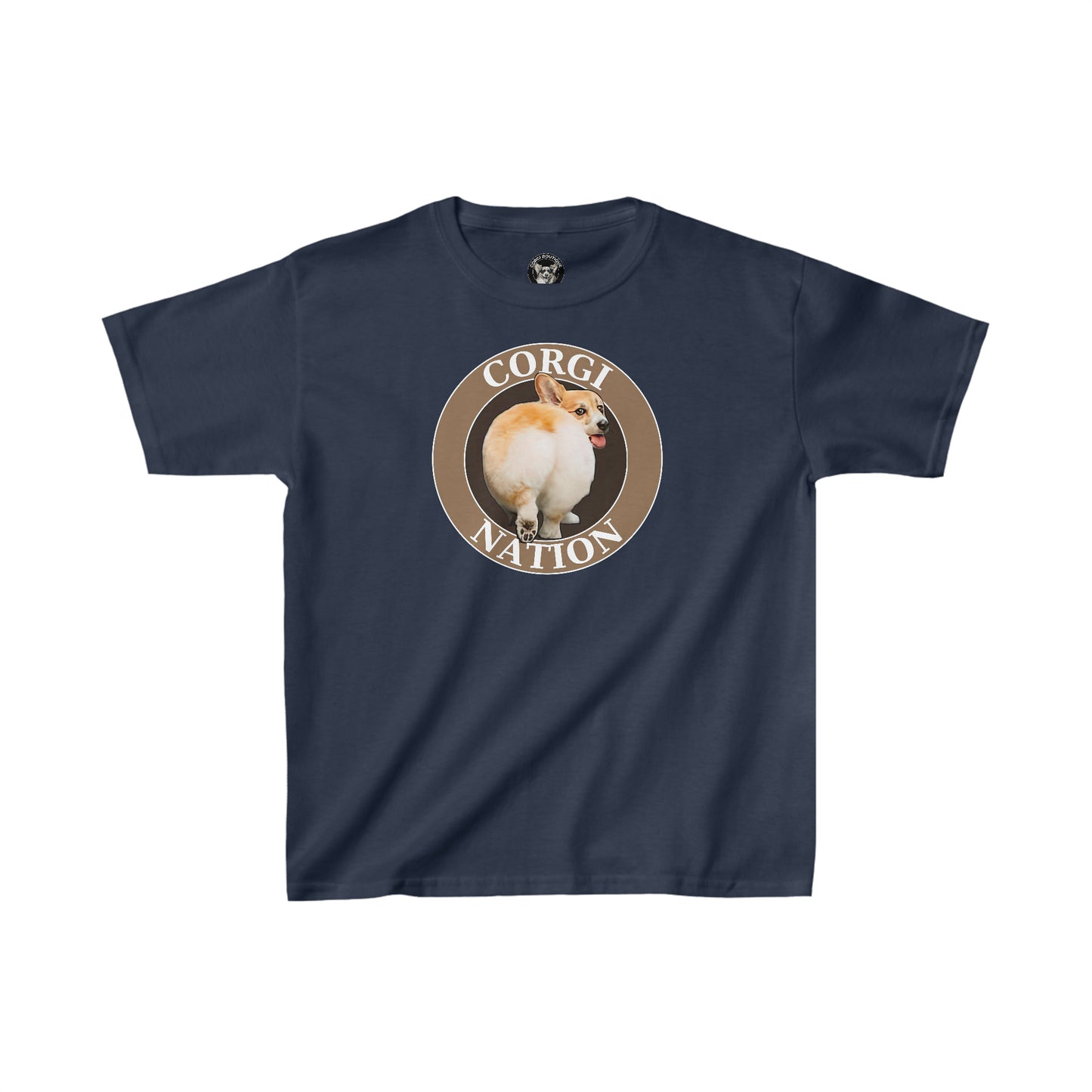 Corgi Nation - Kids Heavy Cotton Tee