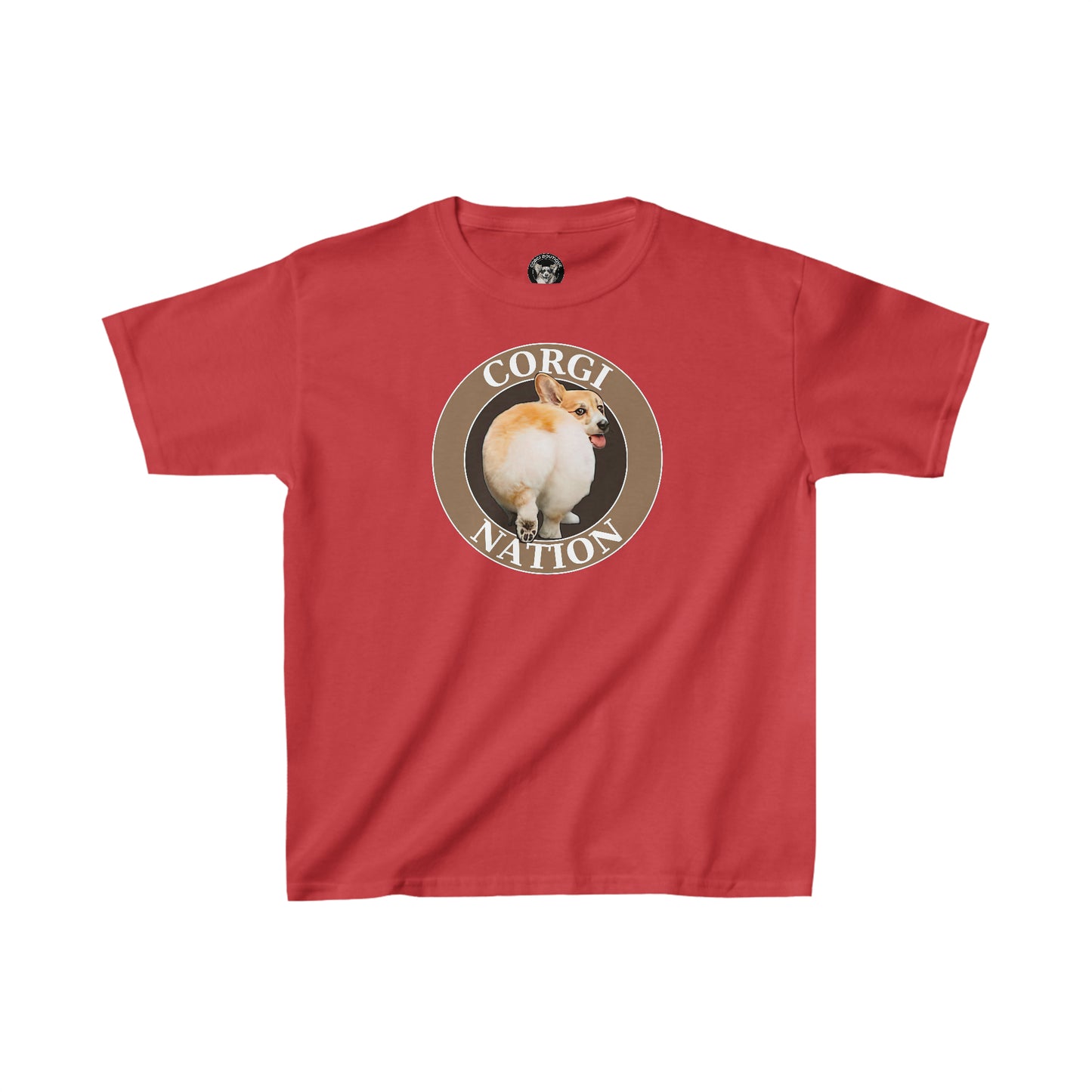 Corgi Nation - Kids Heavy Cotton Tee