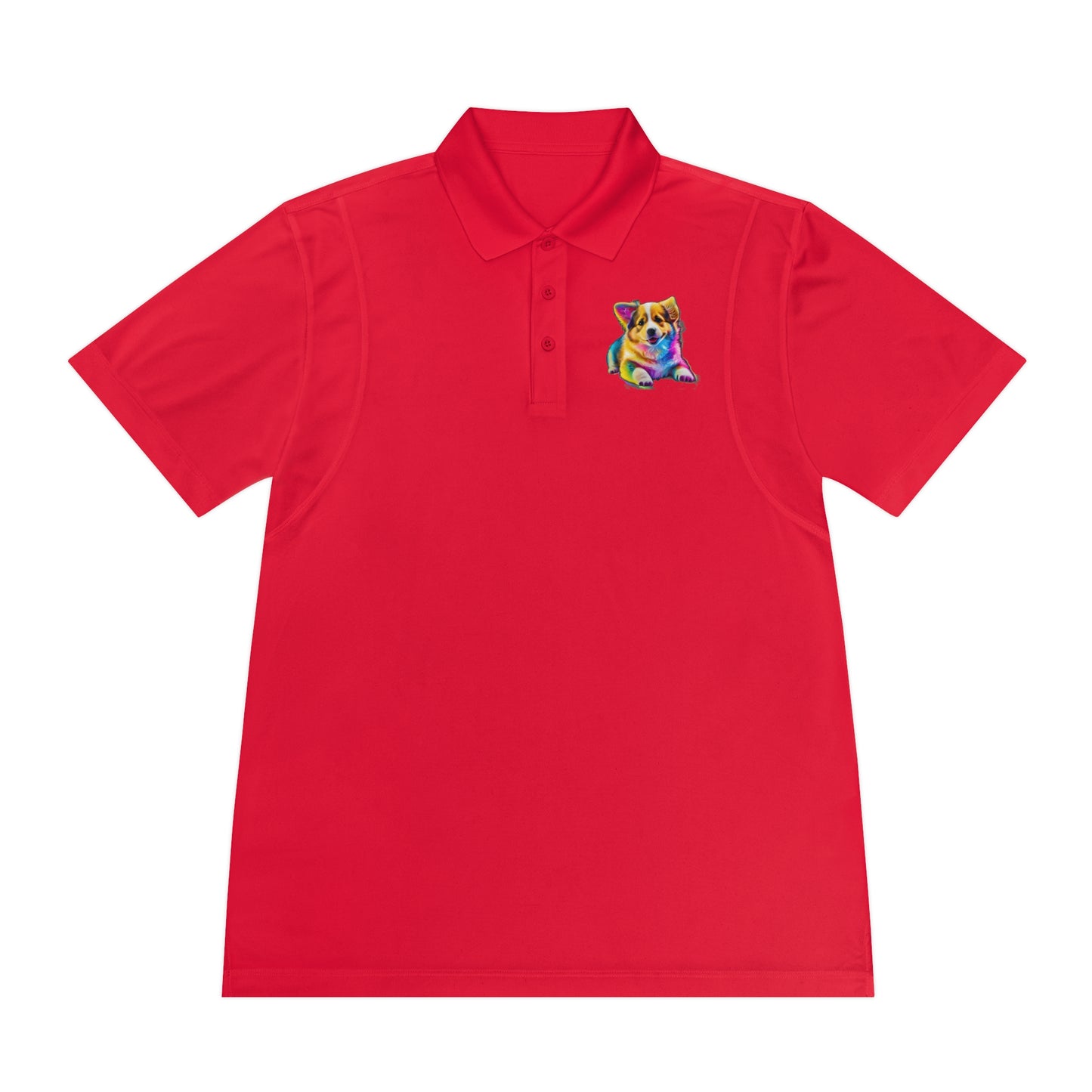 Colorful Corgi - Polo Shirt