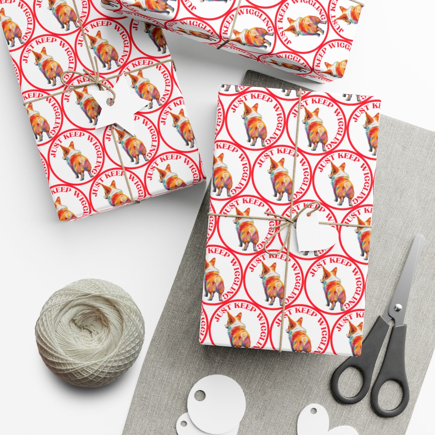 Just Keep Wiggling - Gift Wrapping Paper
