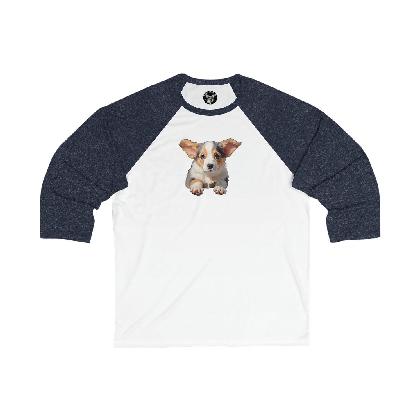 Puppy Portrait - Baseball Shirt