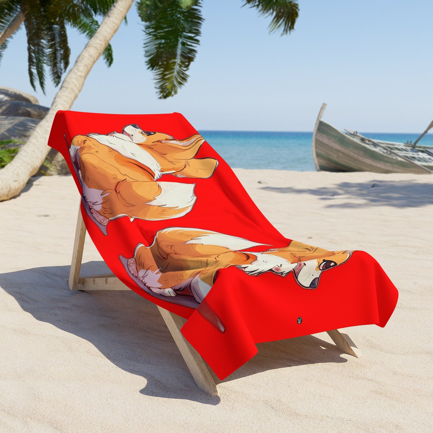 Serviette de plage « Adorable »