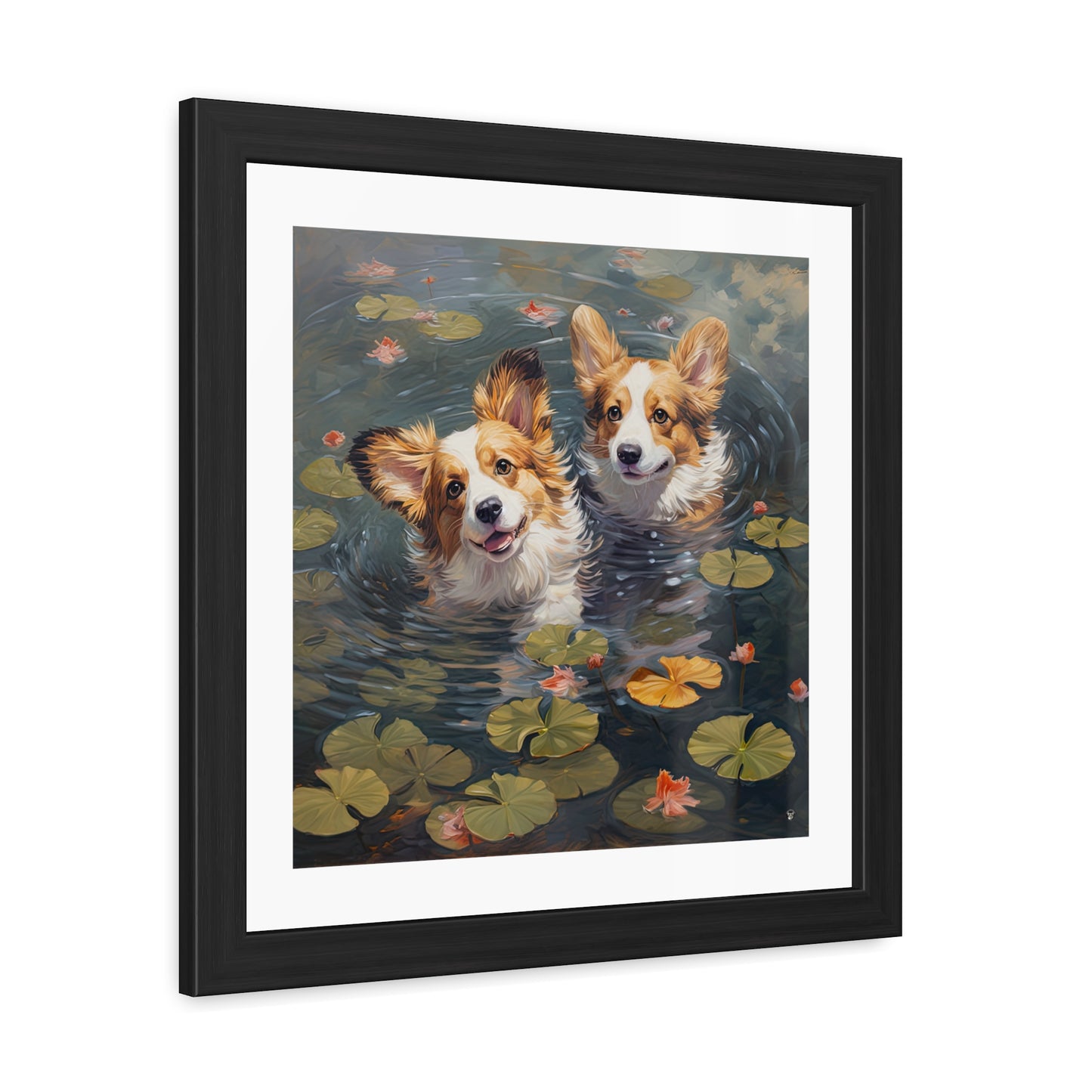 Pond Pups - Framed Print