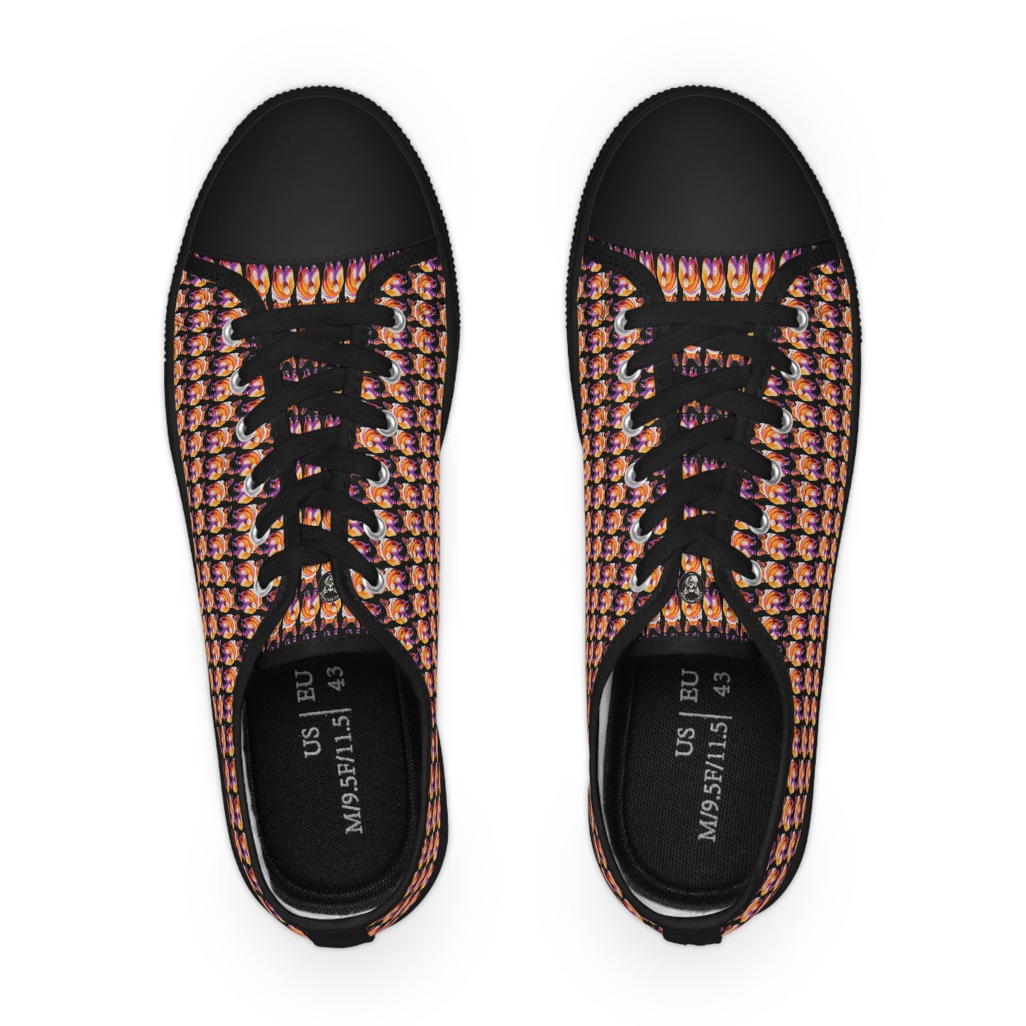 Corgi Butt Mosaic - Men's Low Top Sneakers