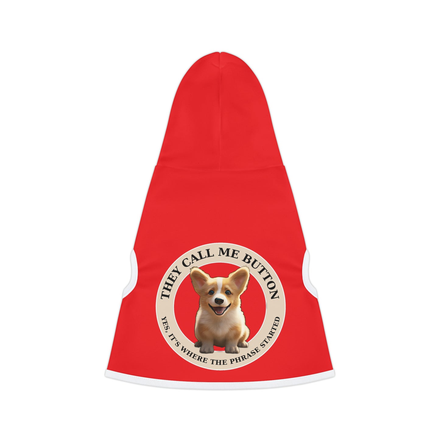 Cute as a Button - Pet Hoodie