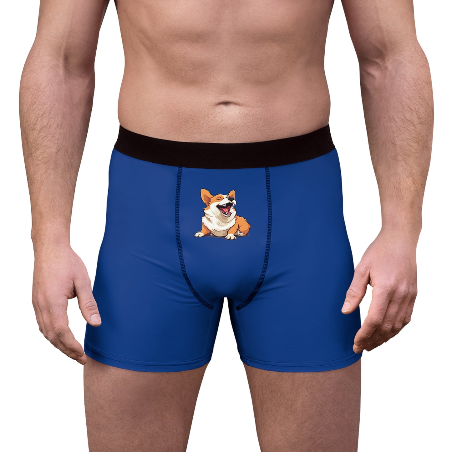 Comical Corgi Boxer Briefs
