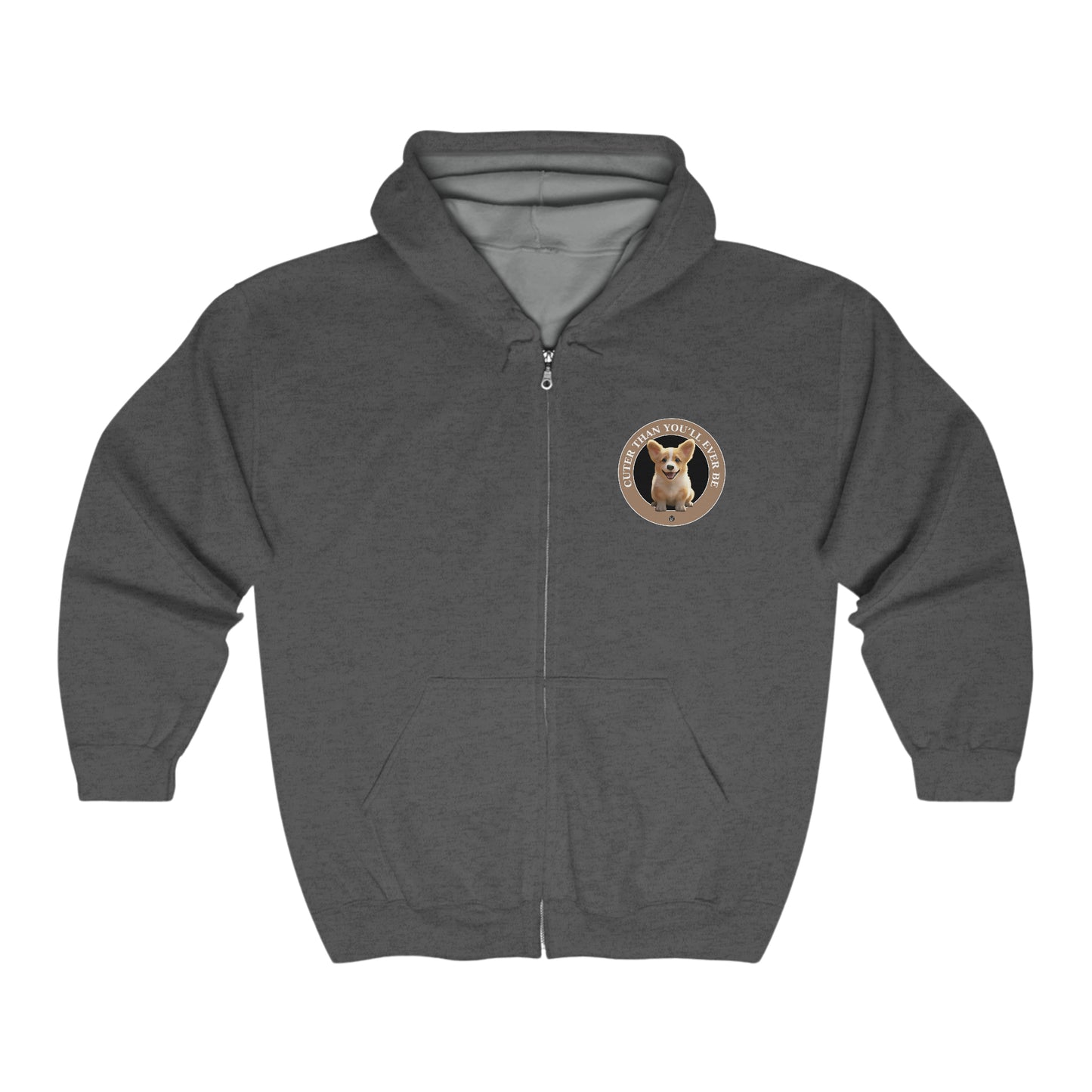 Cuter Than You - Zip Hoodie