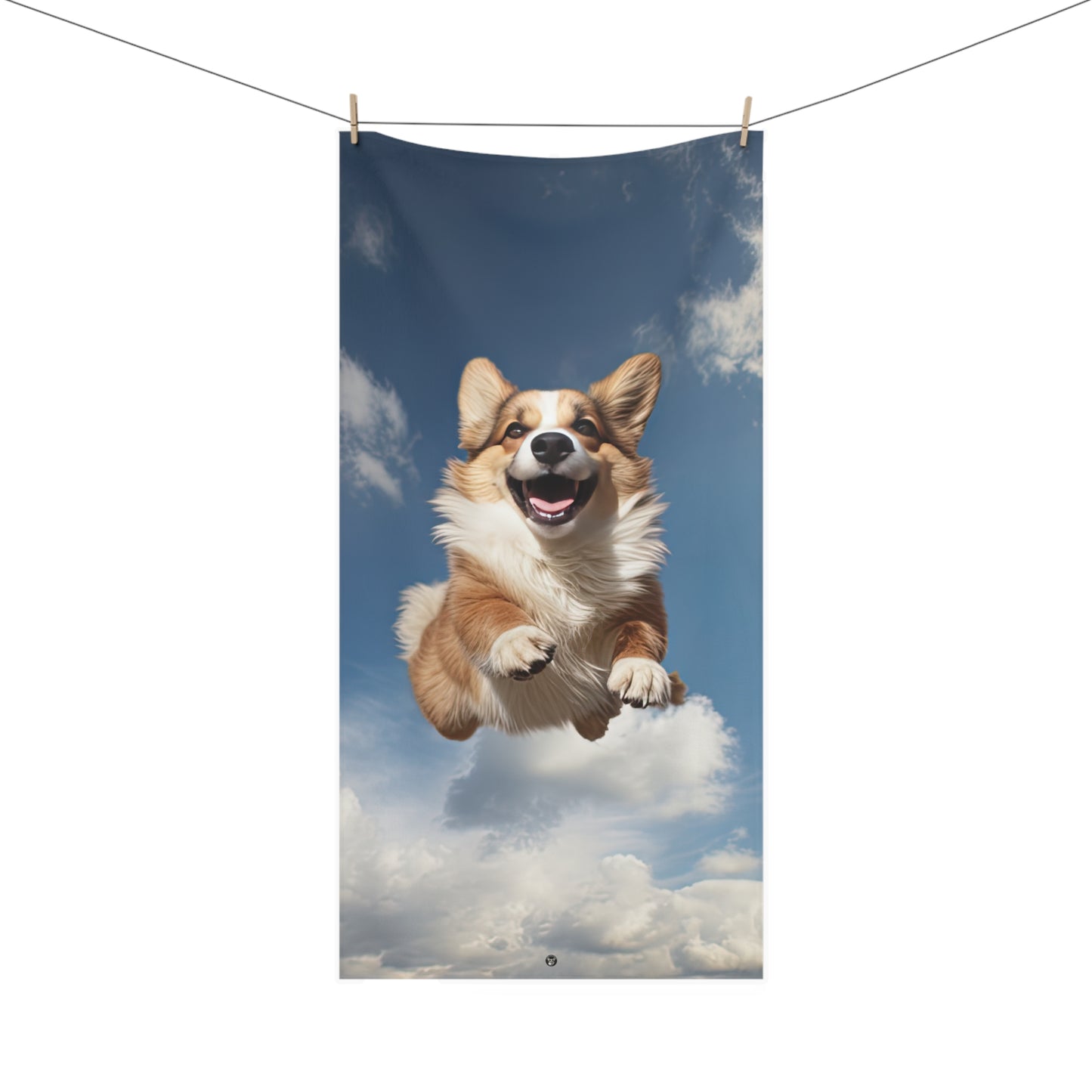 Super Corgi - Bath Towel