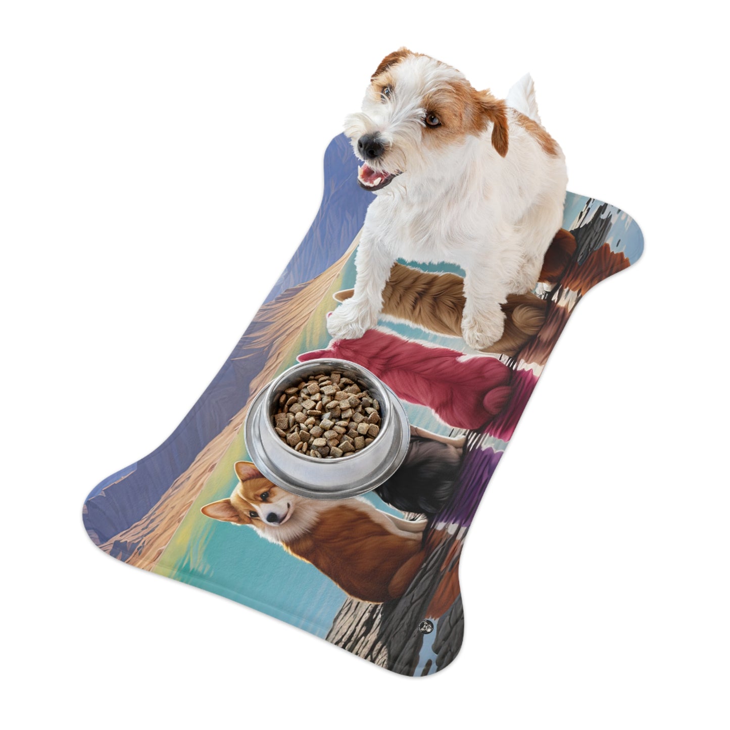 Corgi Lake - Feeding Mat