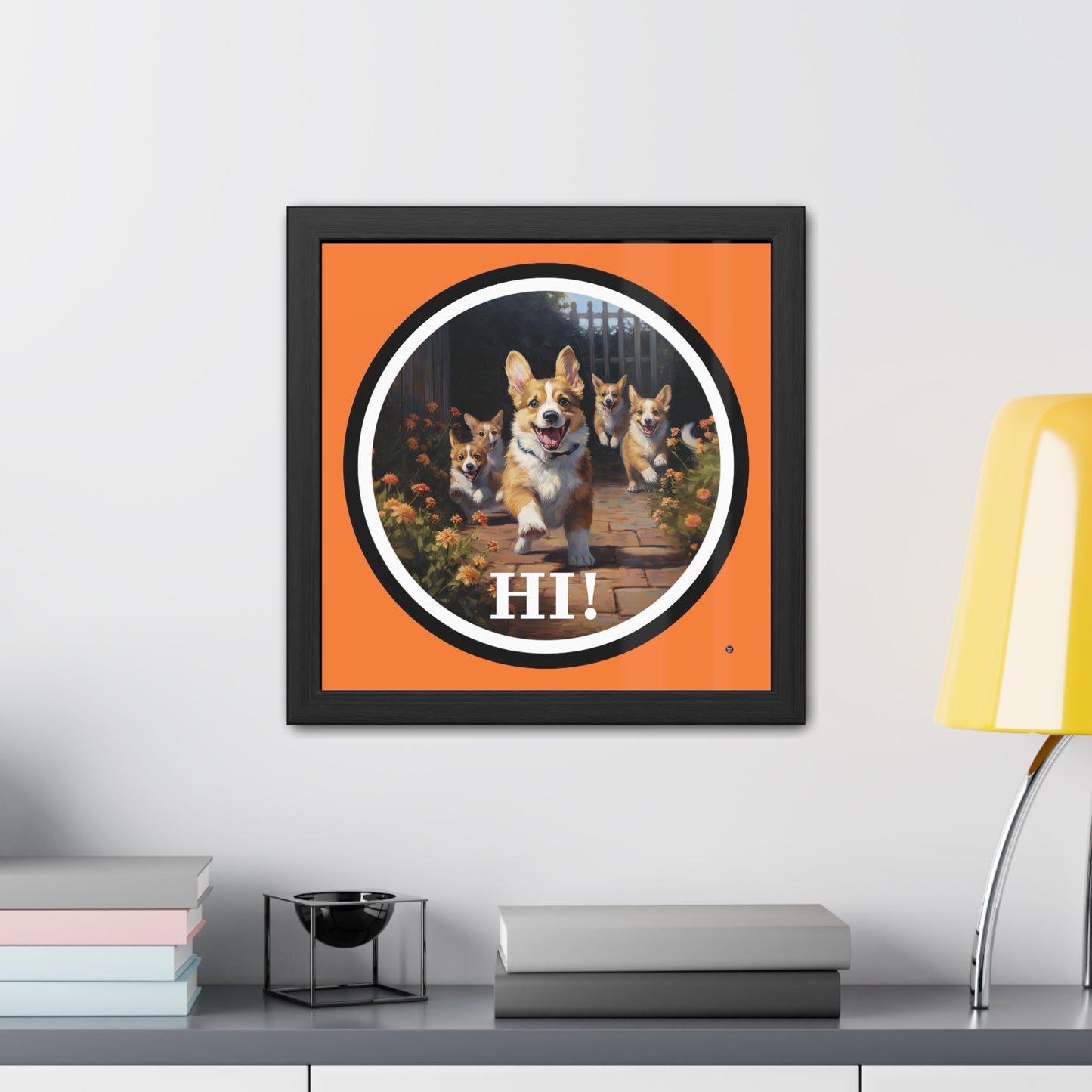 Hi! - Framed Print