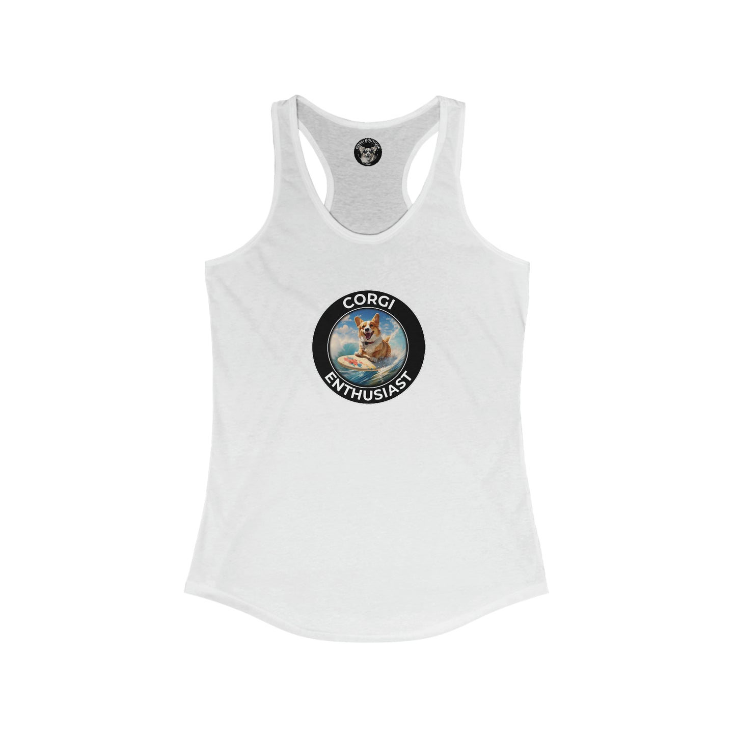 Corgi Enthusiast - Racerback Tank