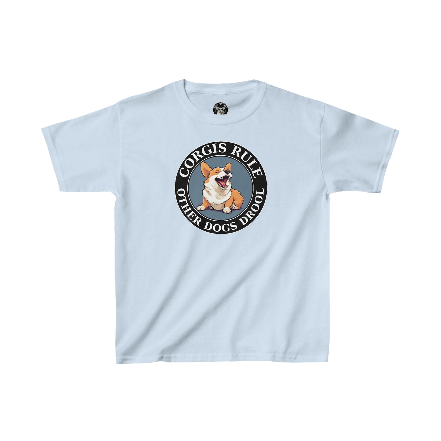 Corgis Rule...Other Dogs Drool - Kids Heavy Cotton Tee