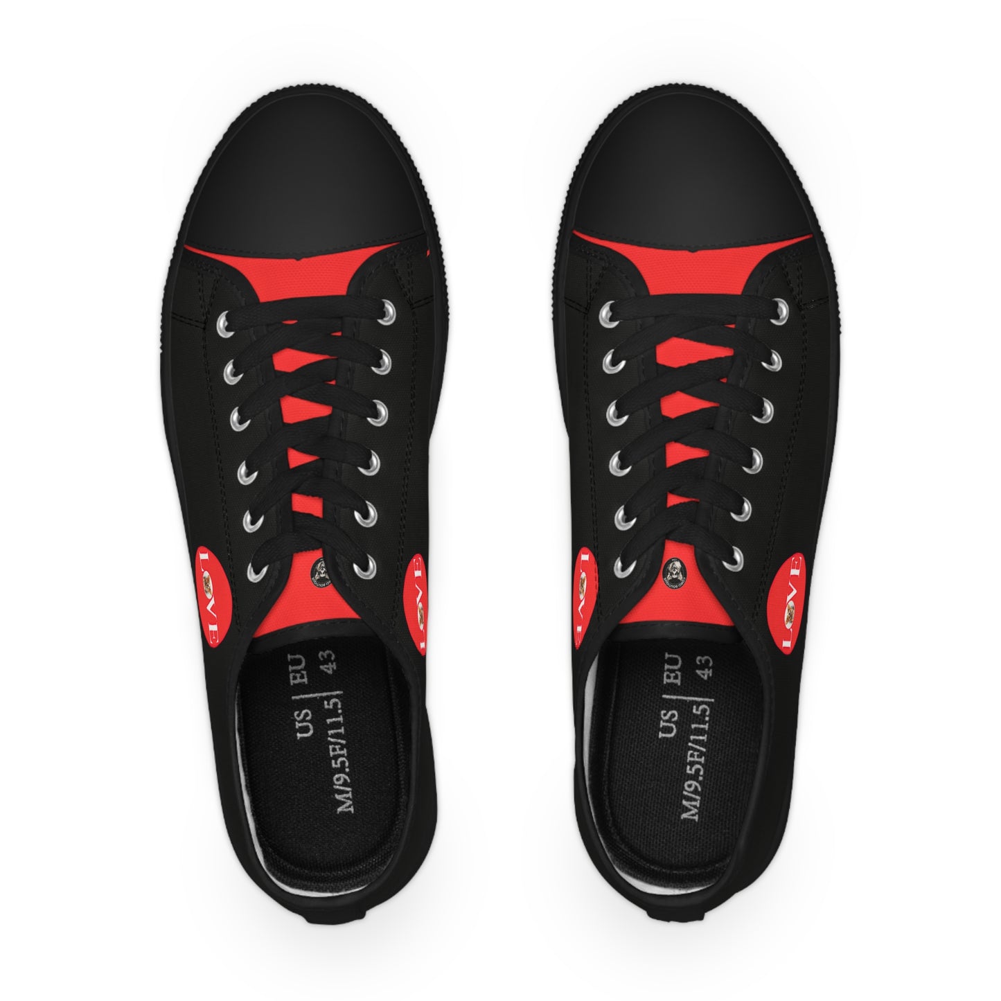 More Love - Men's Low Top Sneakers