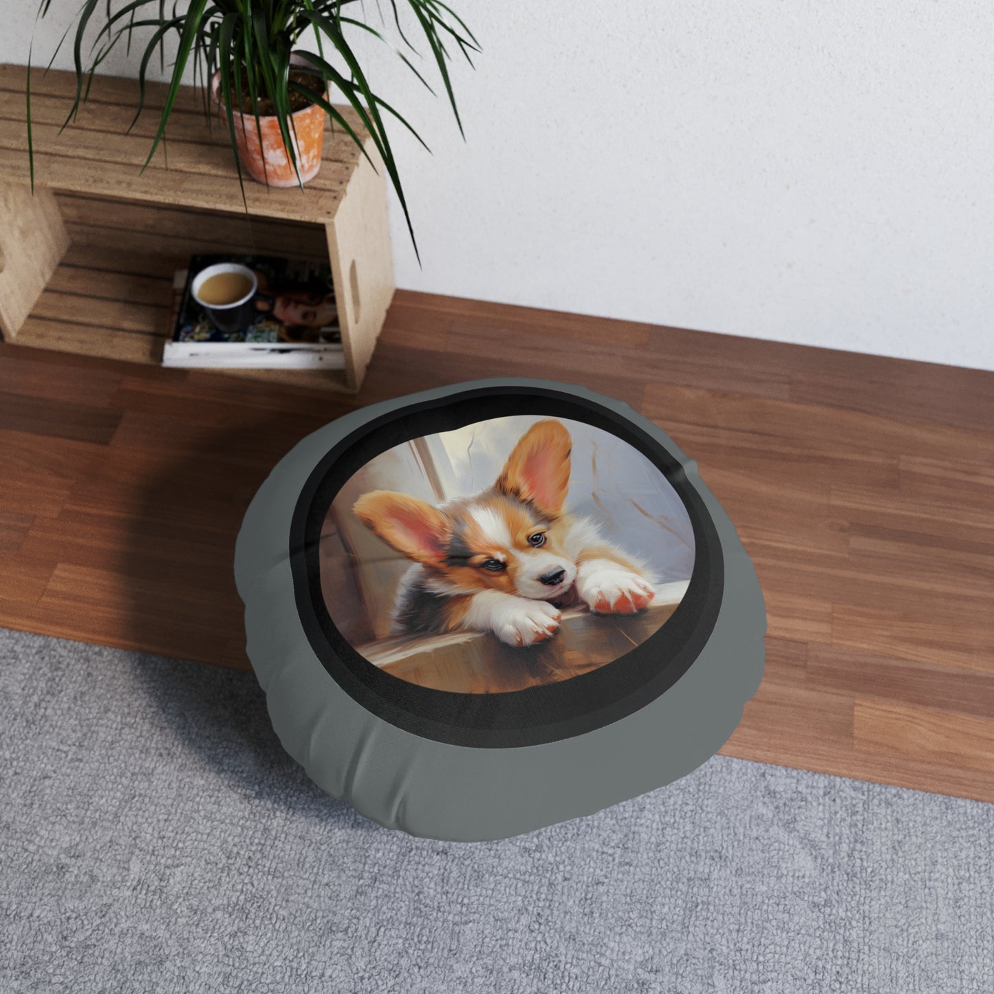 The Culprit - Floor Pillow