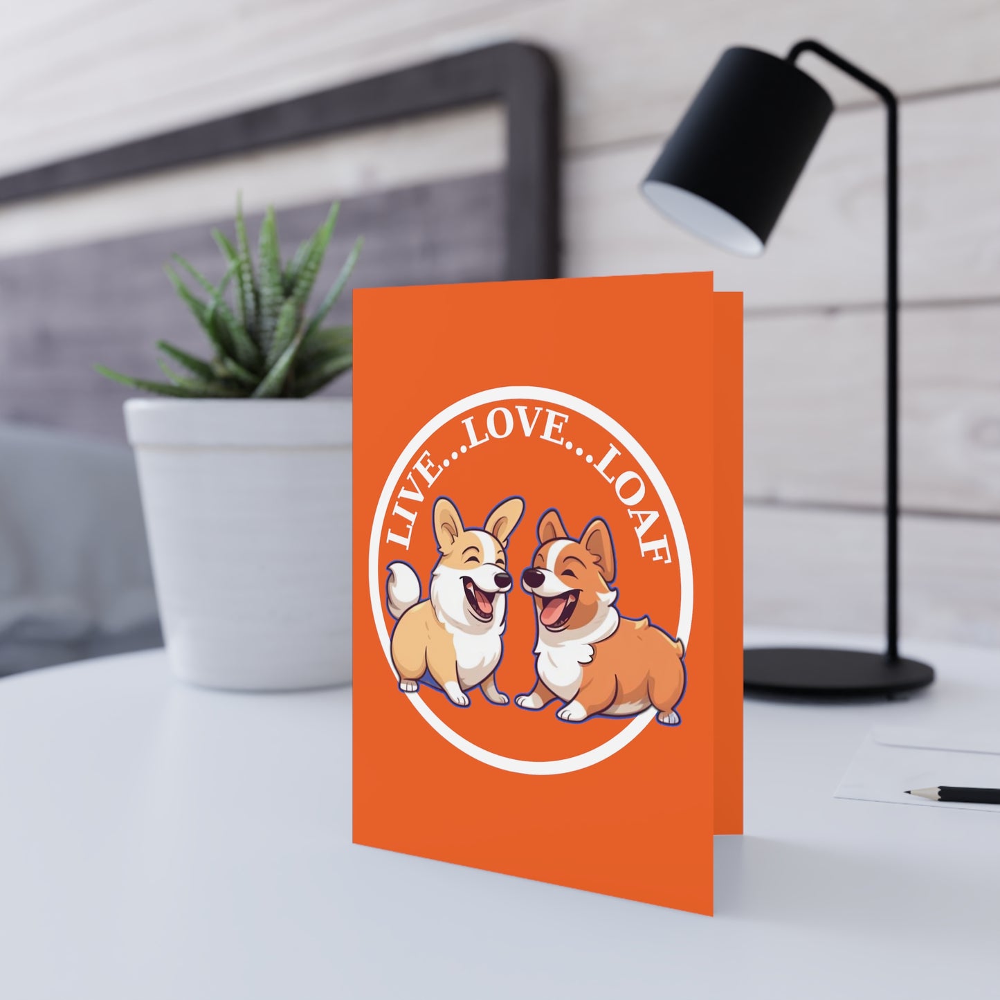 Live...Love...Loaf - Greeting Card