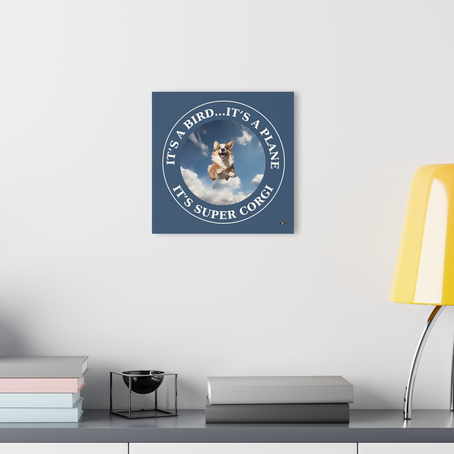 Super Corgi - Print on Acrylic