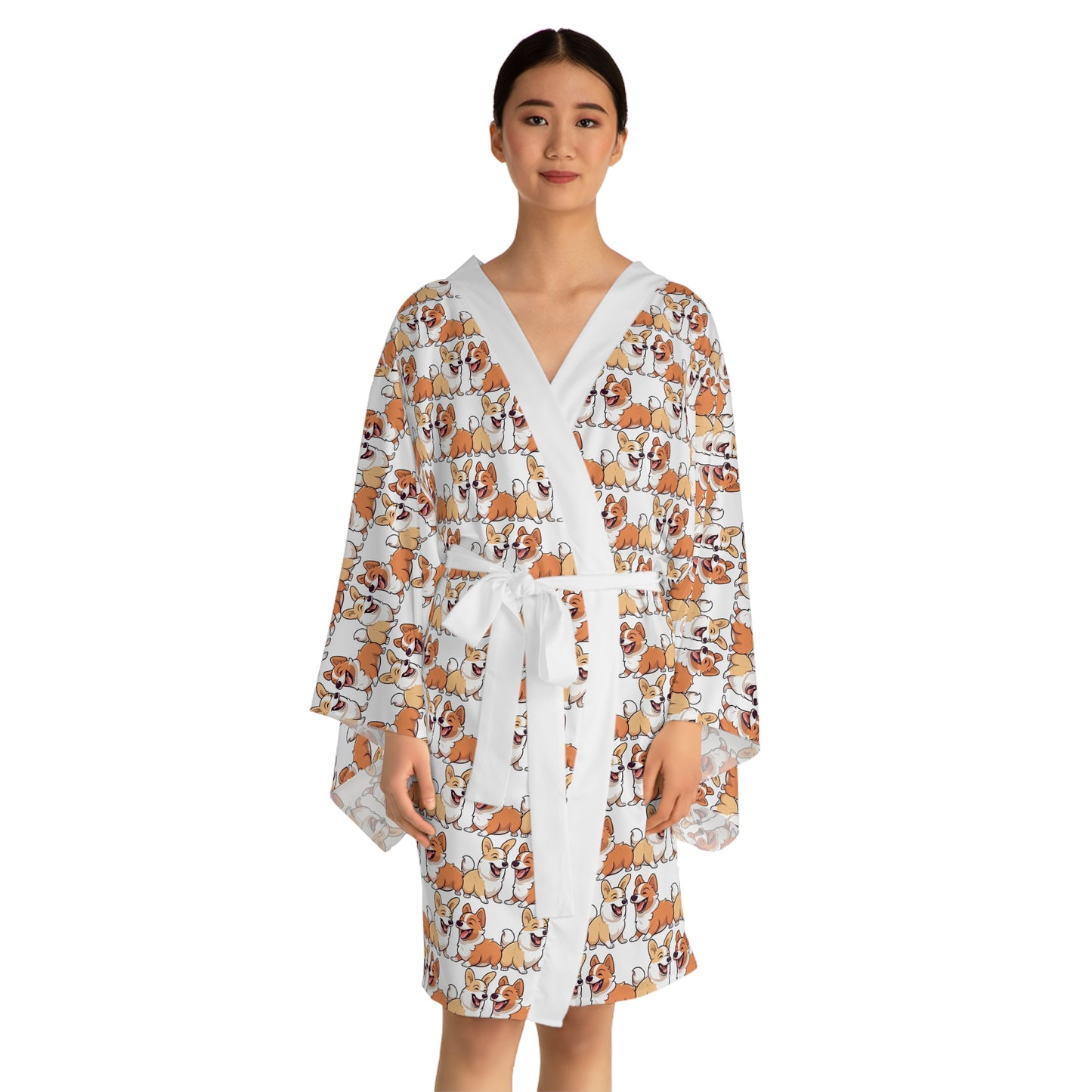 Corgi Couple - Kimono Robe