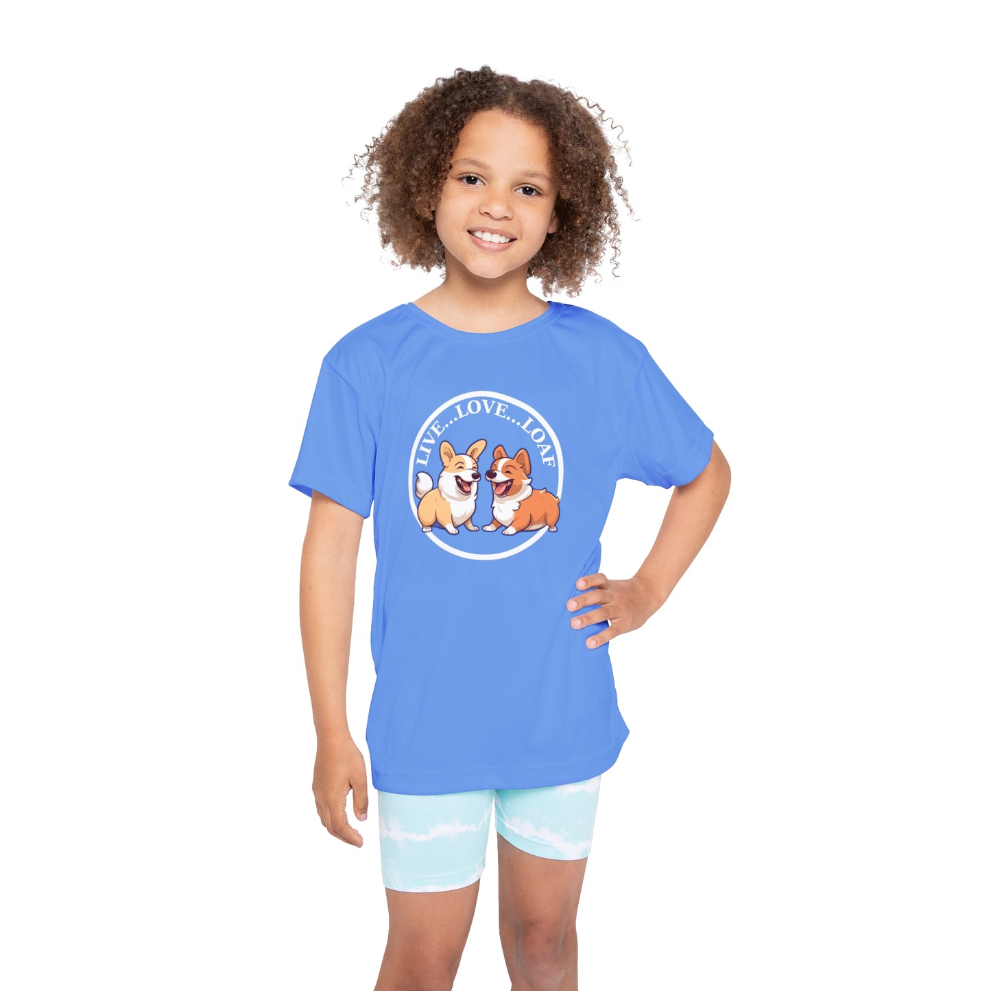 Live...Love...Loaf Kid's Sports Tee