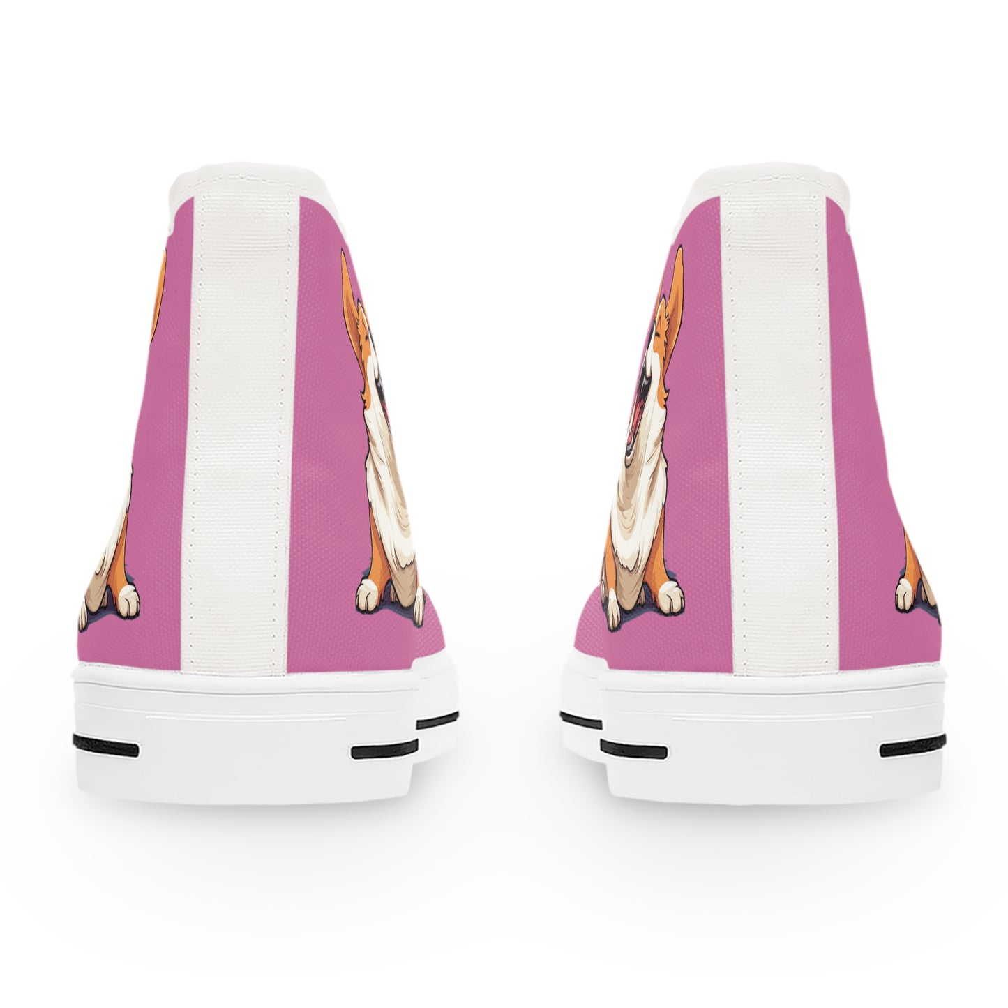 Comical Corgi - Women's High Top Sneakers