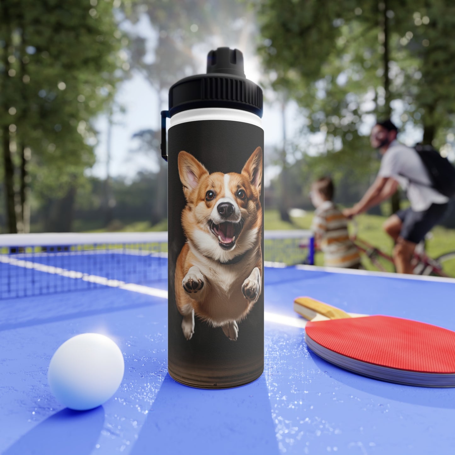 The Greeter - Water Bottle with Sport Lid