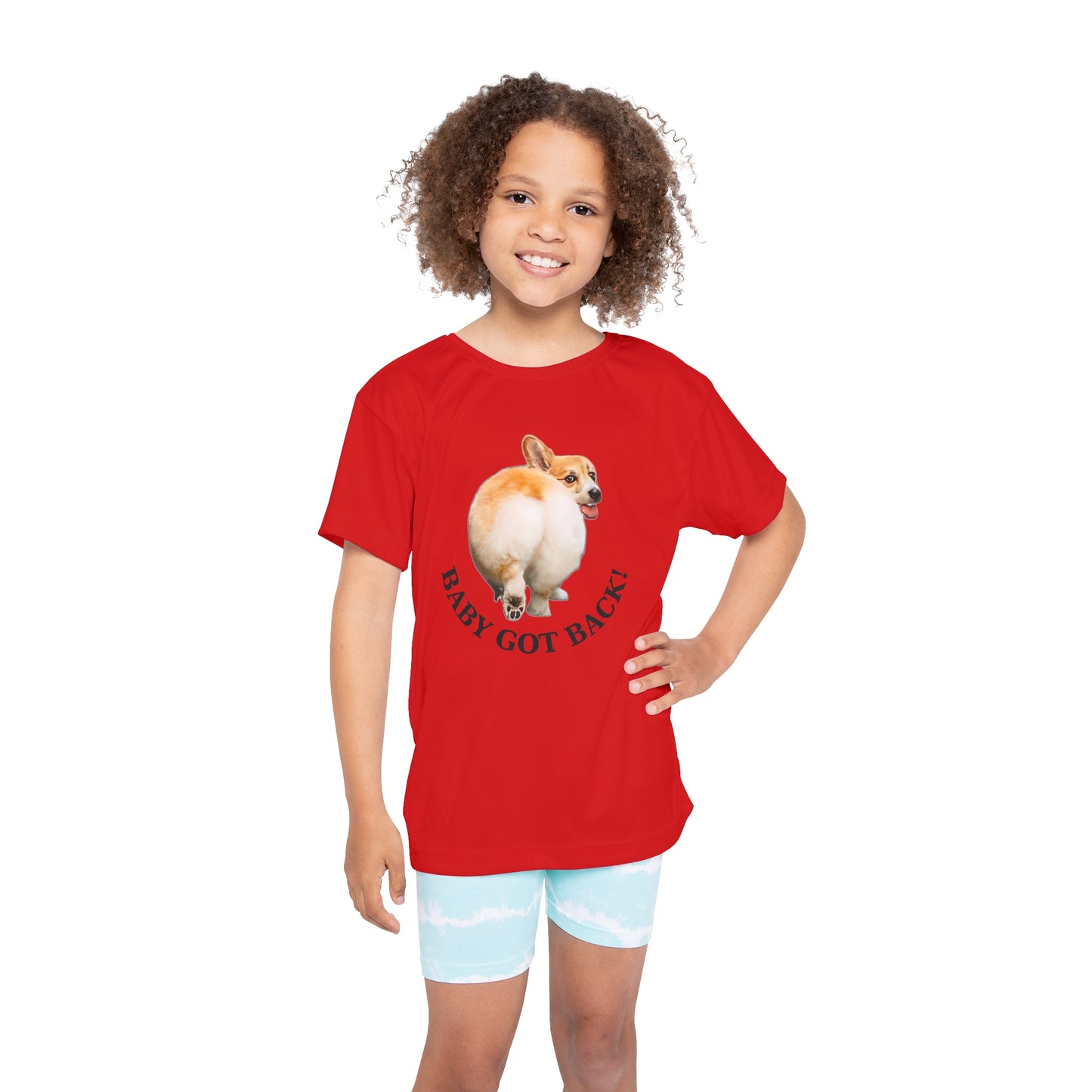 Baby Got Back Kid's Sports Tee