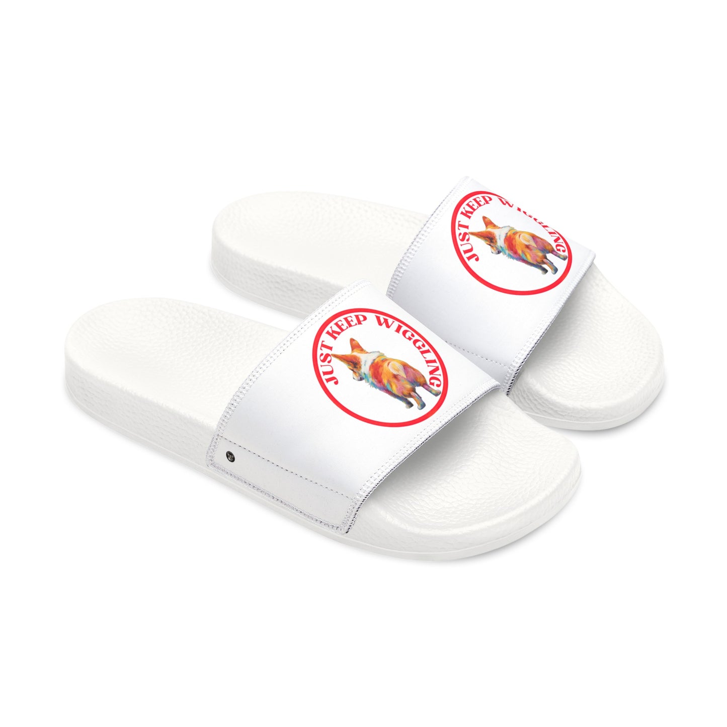 Just Keep Wiggling - Women's Slide Sandals