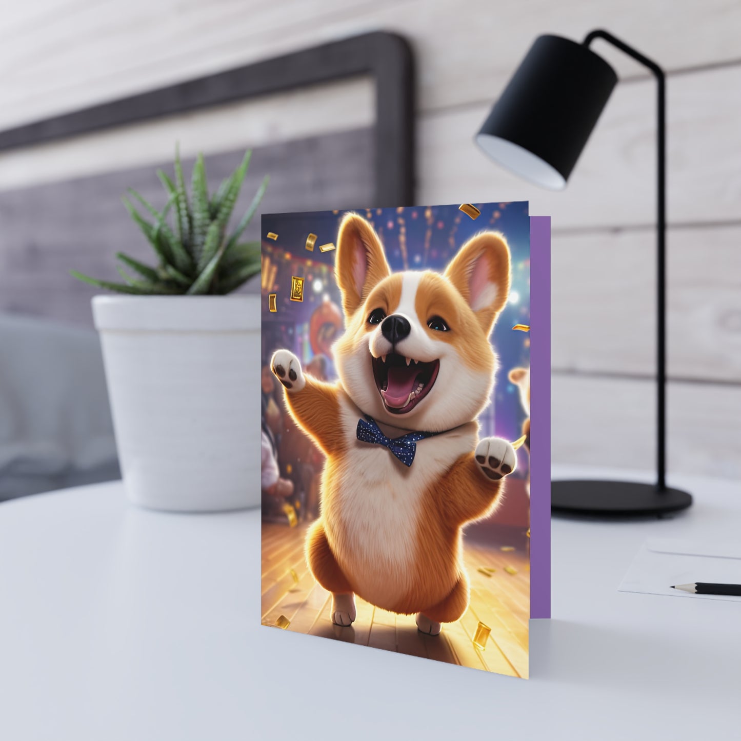 Party Pup - Greeting Card