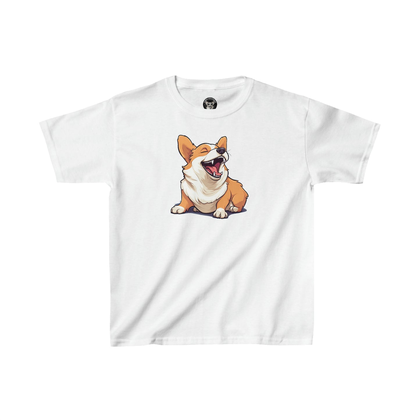 Comical Corgi - Kids Heavy Cotton Tee