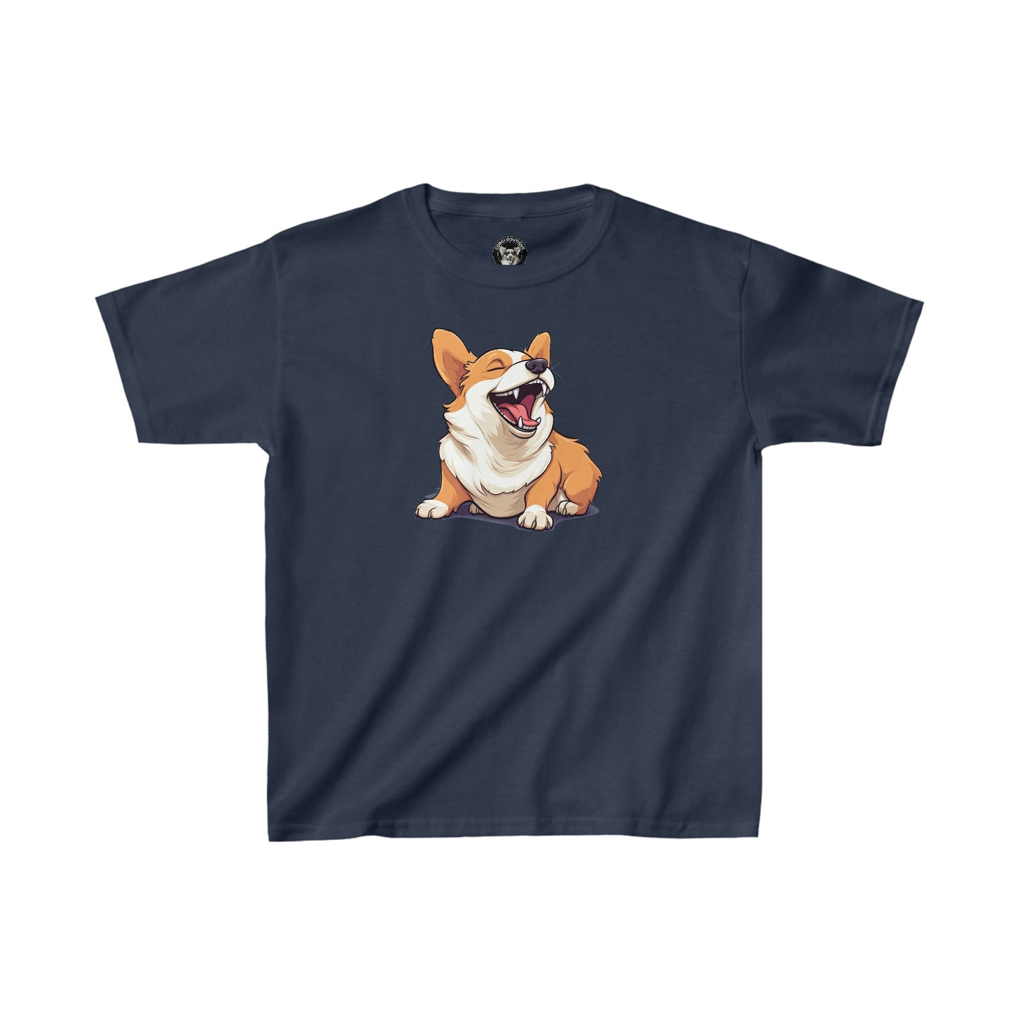 Comical Corgi - Kids Heavy Cotton Tee