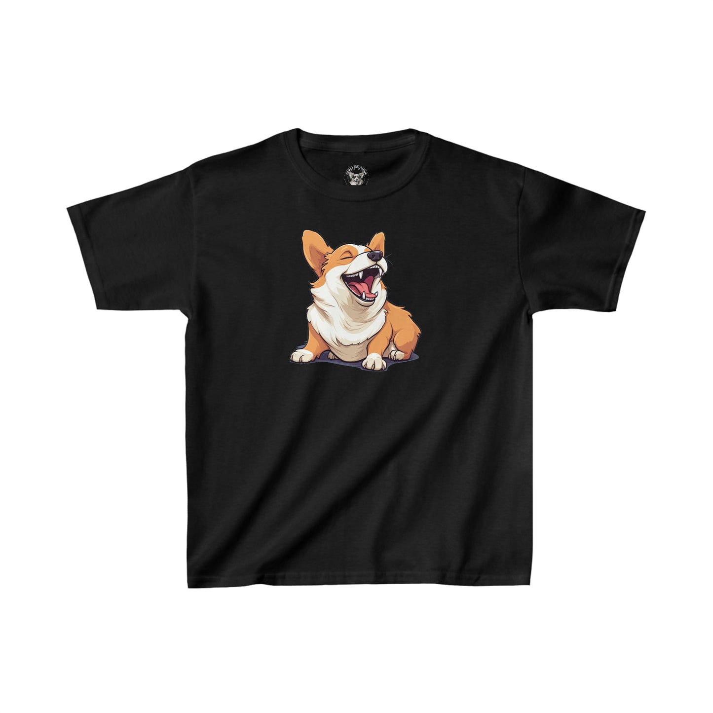 Comical Corgi - Kids Heavy Cotton Tee