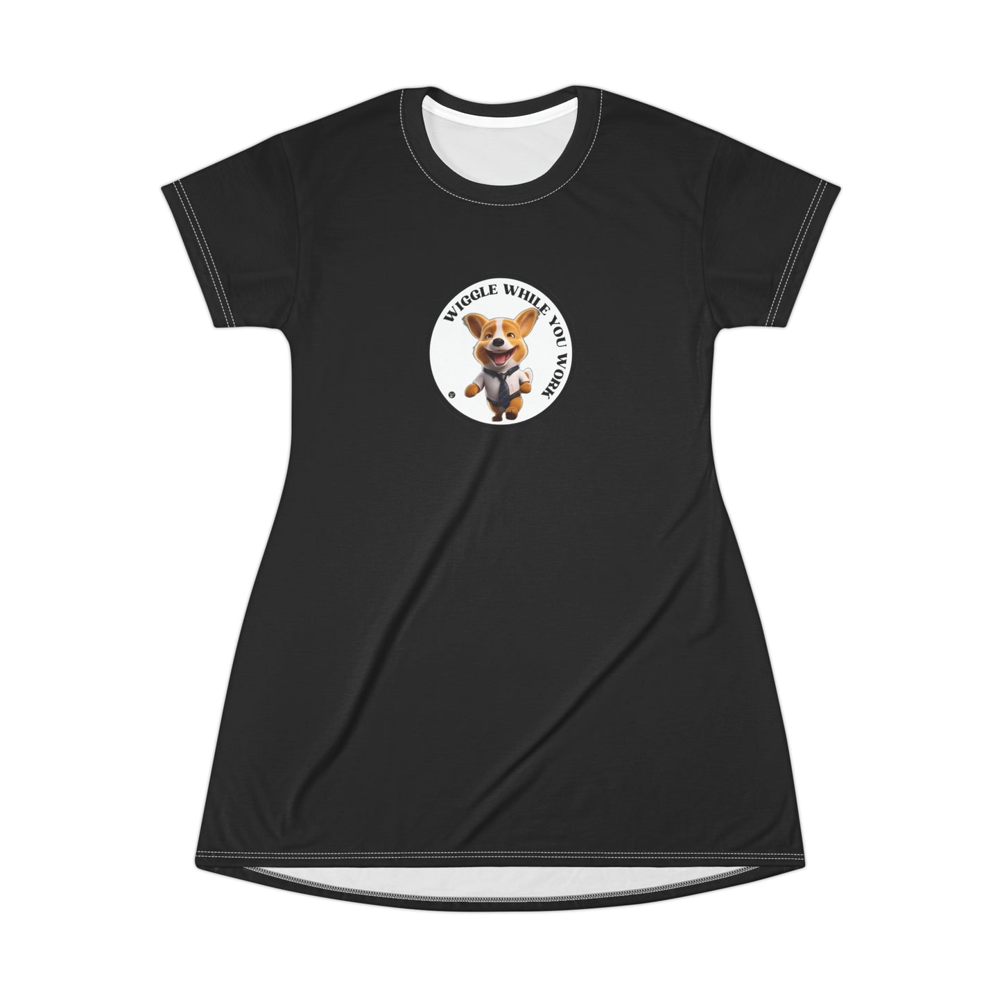 Wiggle While You Work - T-Shirt Dress