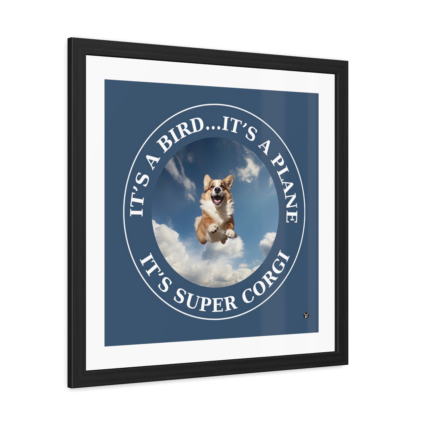 Super Corgi - Framed Print