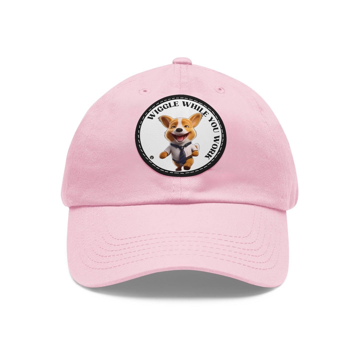 Wiggle While You Work - Cap with Leather Patch