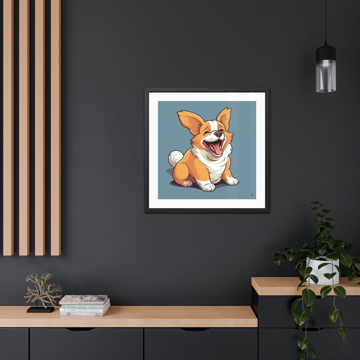 Jolly Jiggler - Framed Print