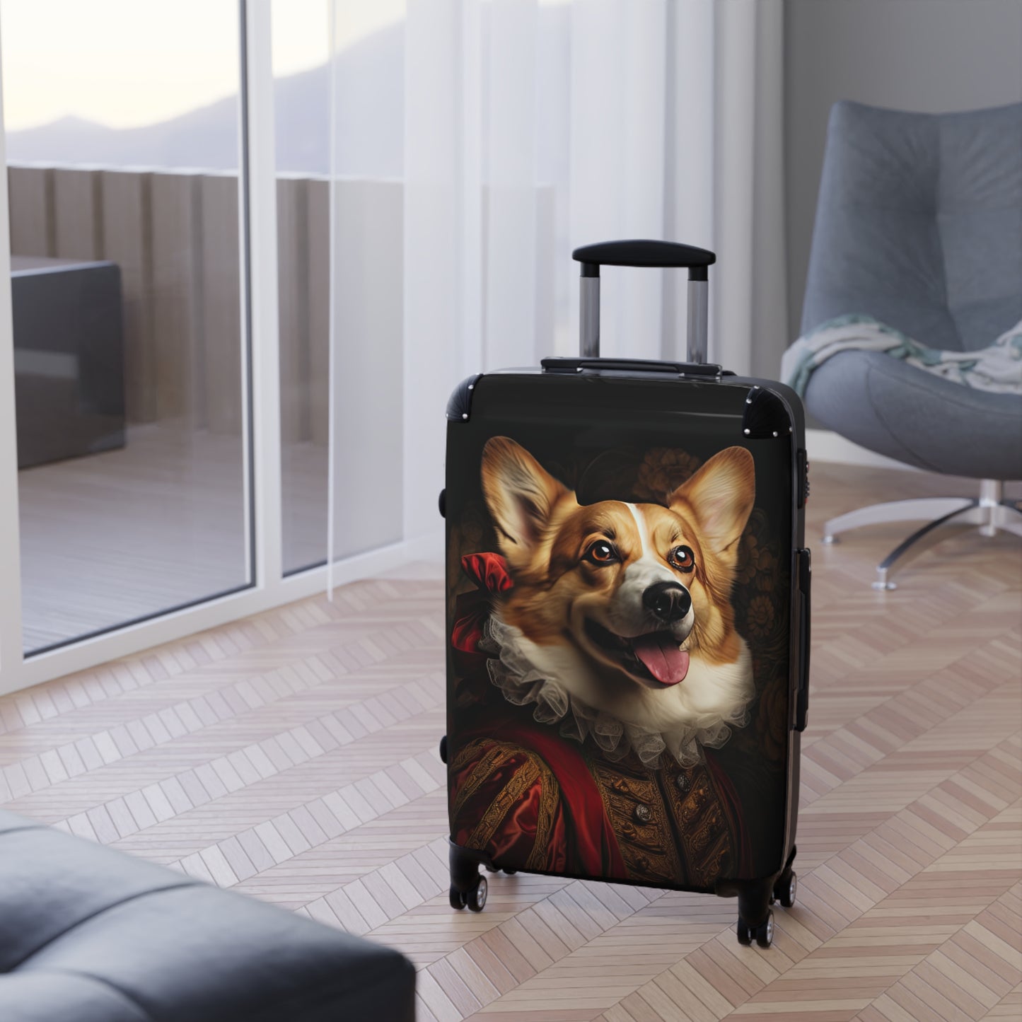 Renaissance Corgi - Suitcase