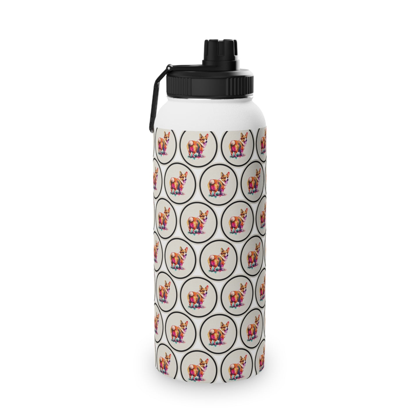 The Observer Mosaic - Water Bottle with Sport Lid
