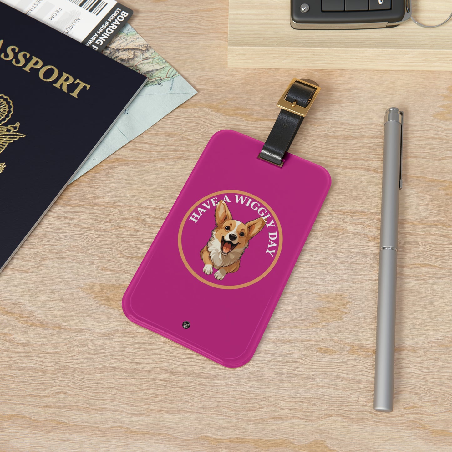 Have a Wiggly Day - Luggage Tag