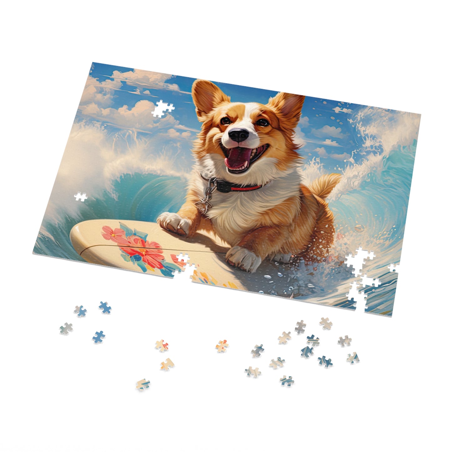 Cowabunga Corgi - Jigsaw Puzzle