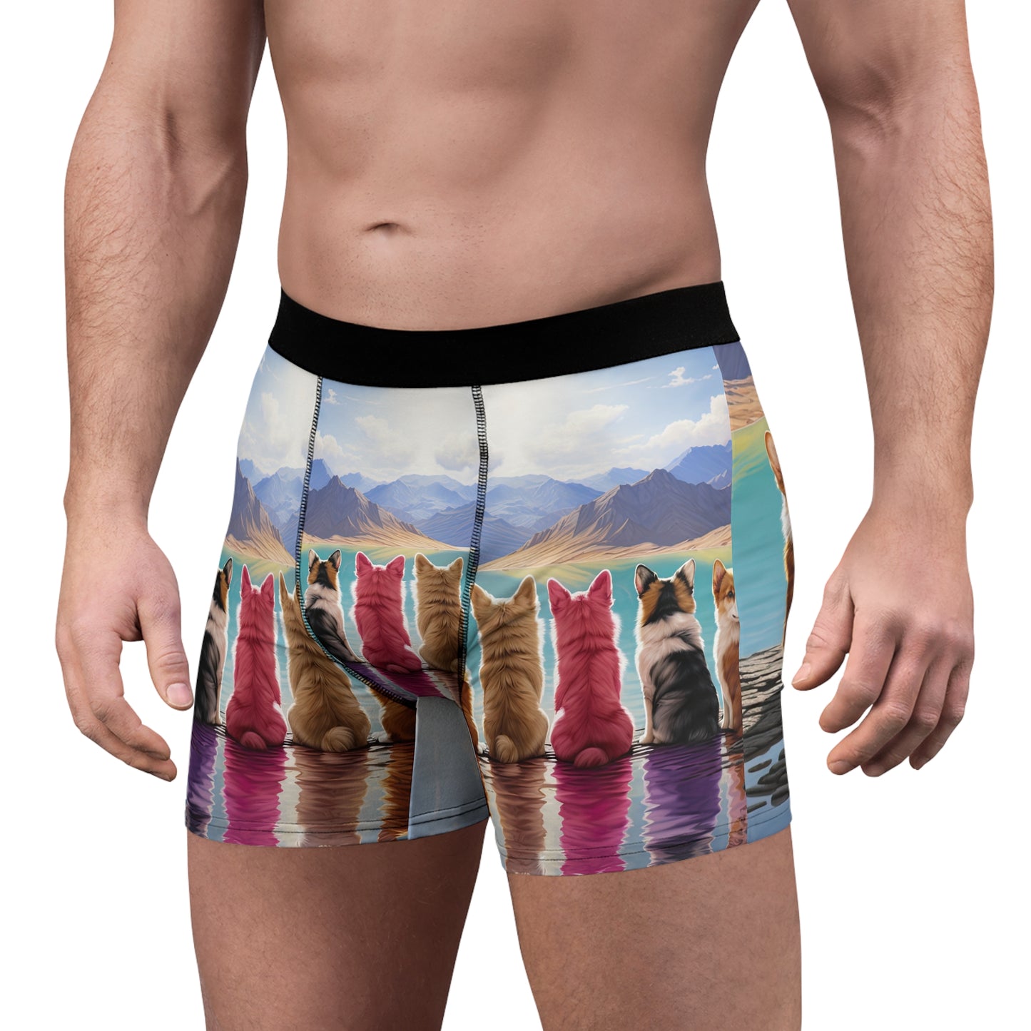 Corgi Lake Boxer Briefs!
