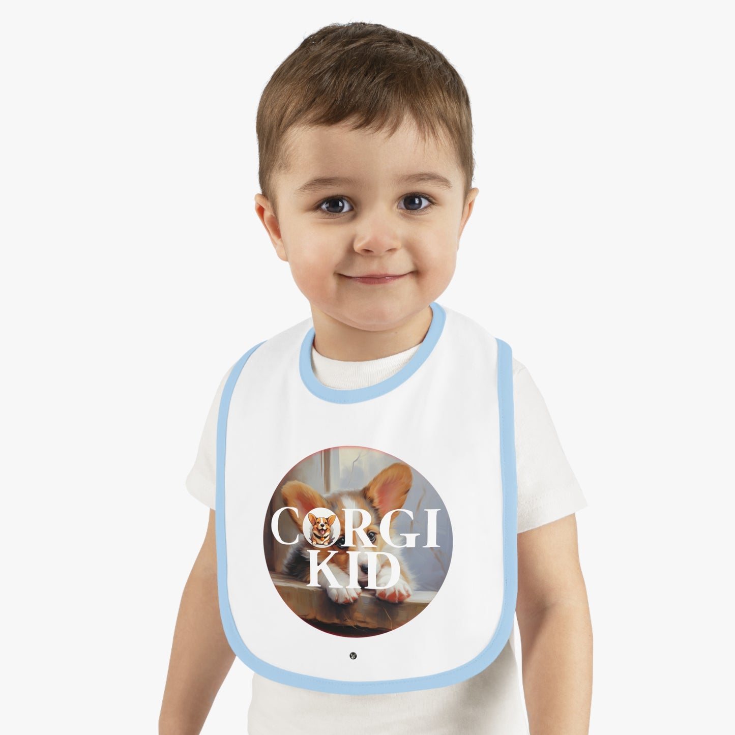 Corgi Kid - Baby Bib