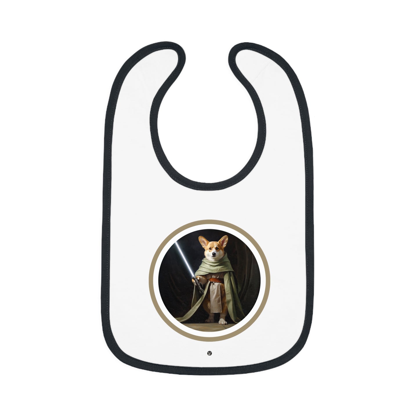 Jedi Corgi - Baby Bib
